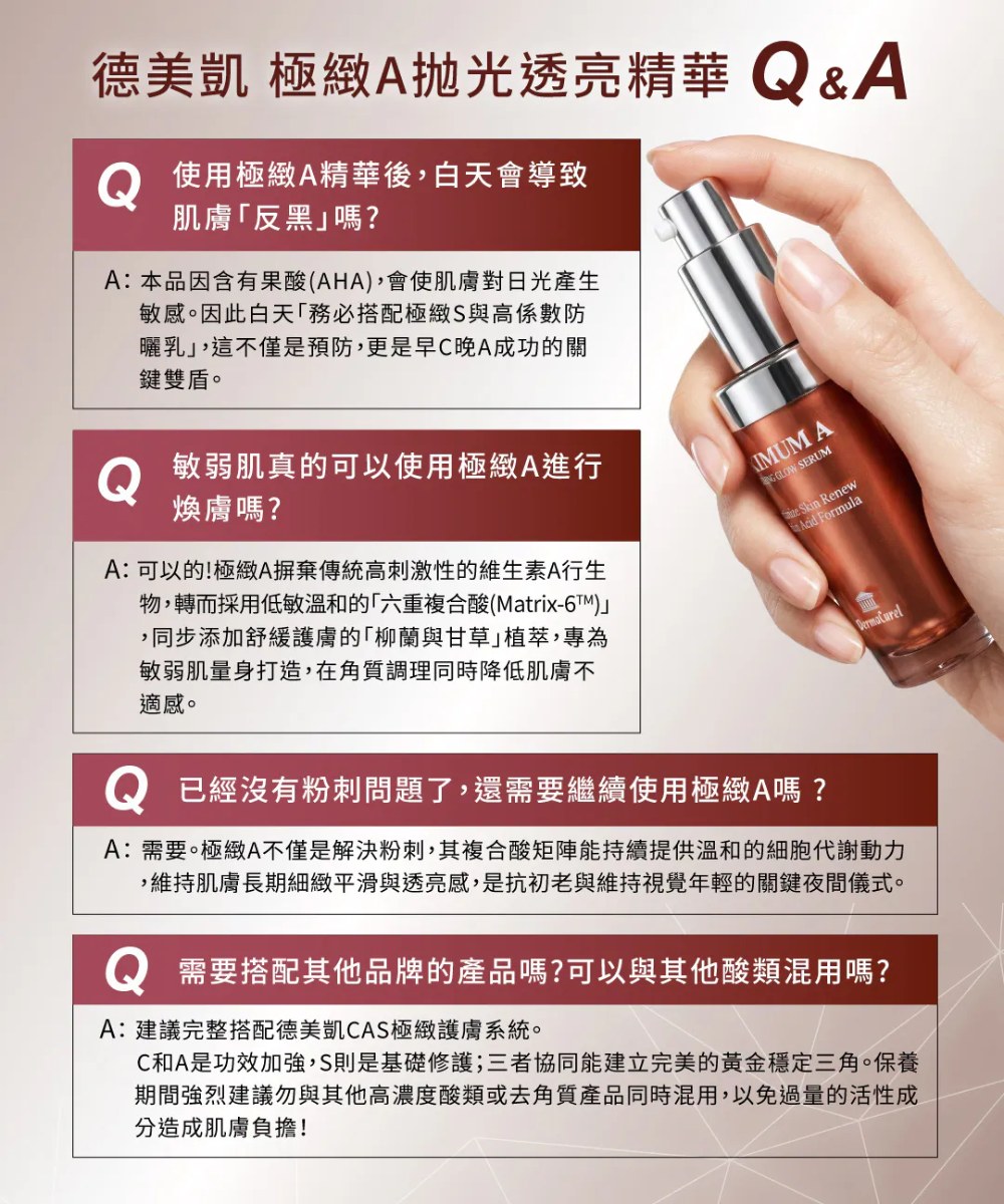 德美凱 極緻A拋光透亮精華